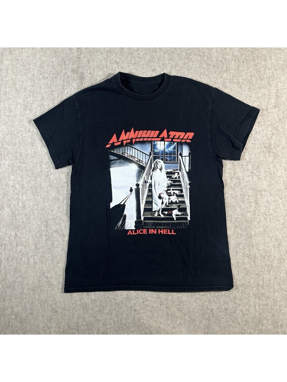 Annihilator Alice in Hell T Shirt Small-Med? Slayer 2008 Licensed Band Tour
